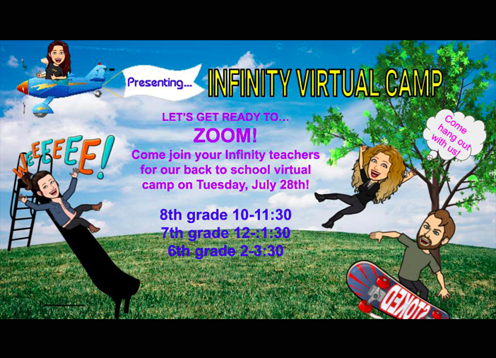 Infinity Academy Virtual Summer Camp