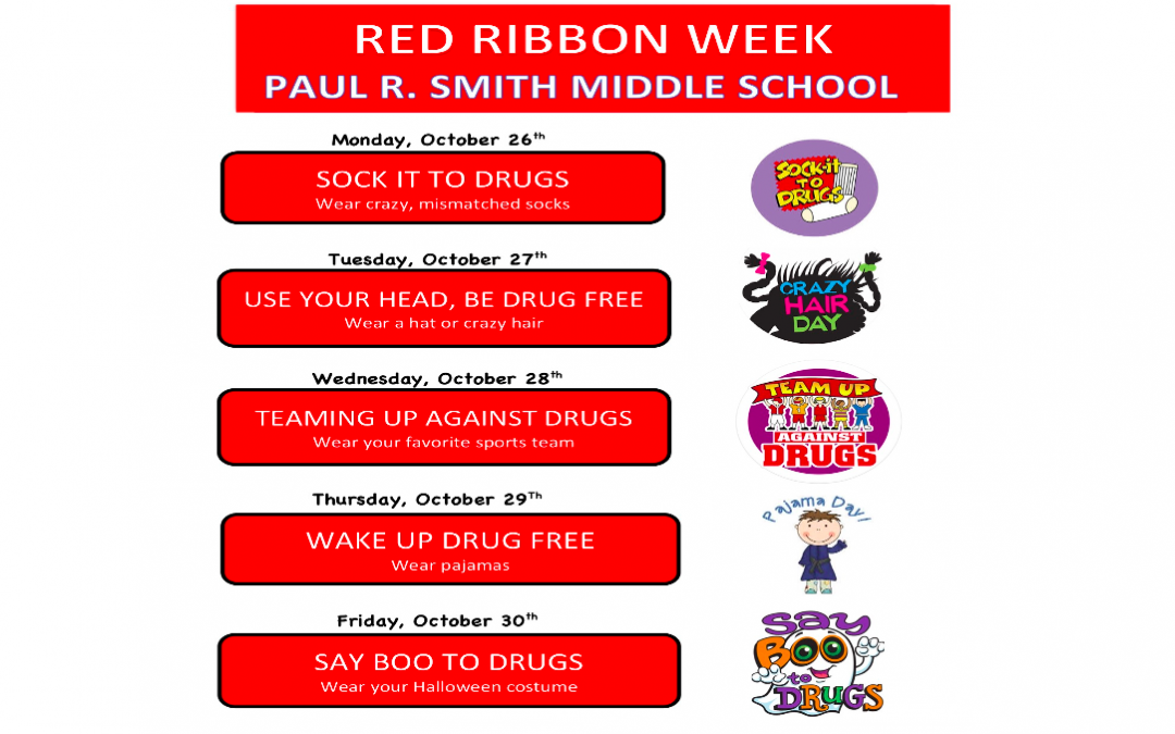 Red Ribbon Week – October 26-30