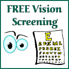 Vision Screening – Nov. 18