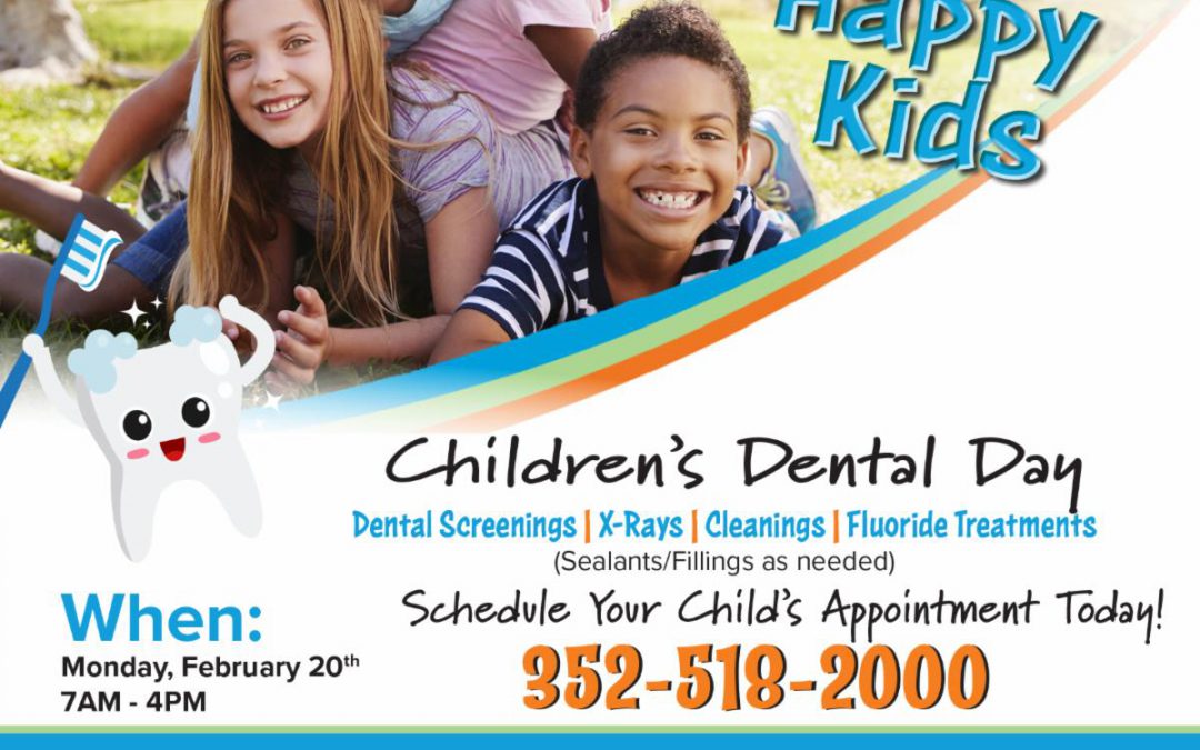 Children’s Dental Day- February 20th